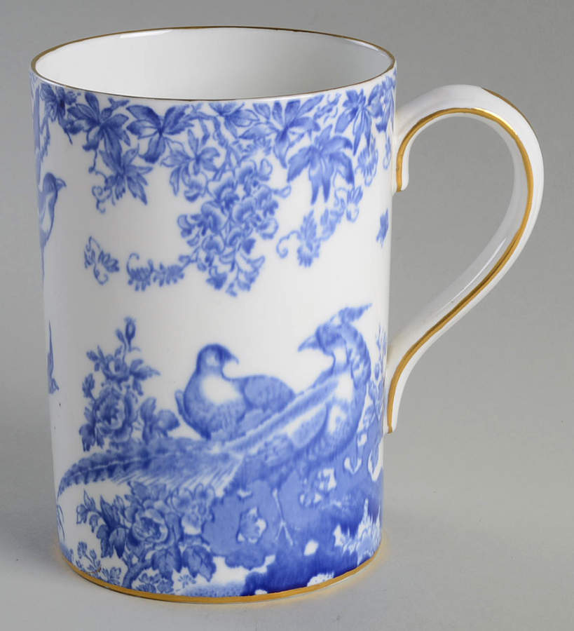 Blue Aves Mug by Royal Crown Derby-1