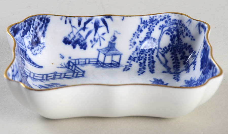 Blue Mikado 3" Trinket Tray by Royal Crown Derby-1