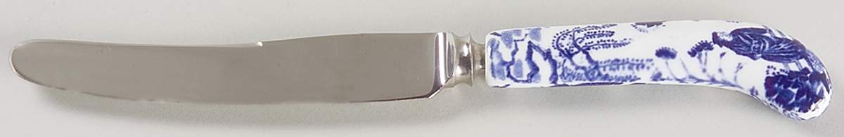 Blue Mikado Individual Tea Knife by Royal Crown Derby-1