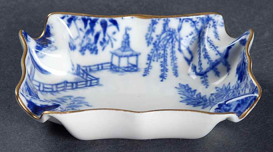 Blue Mikado 3" Ashtray by Royal Crown Derby-1