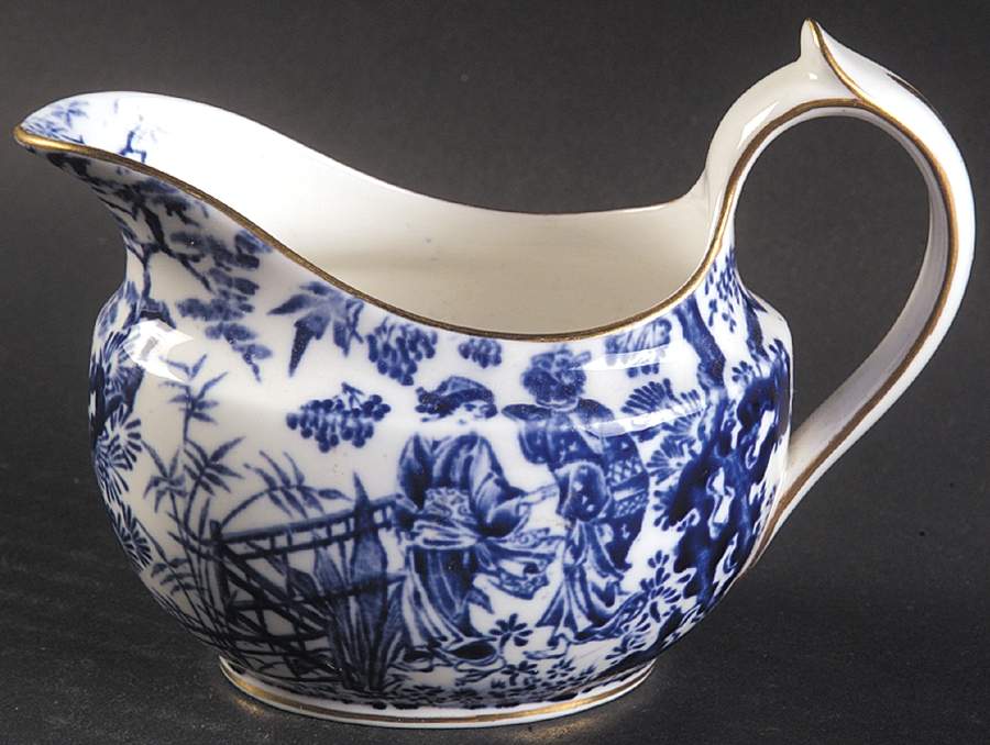 Blue Mikado Mini Creamer by Royal Crown Derby-1