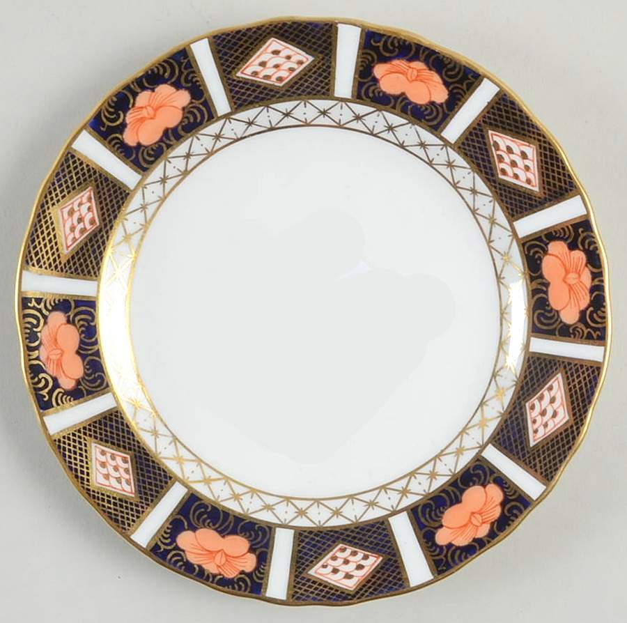Border Imari Bread & Butter Plate by Royal Crown Derby-1
