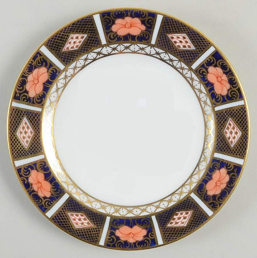 Border Imari Bread & Butter Plate by Royal Crown Derby-1