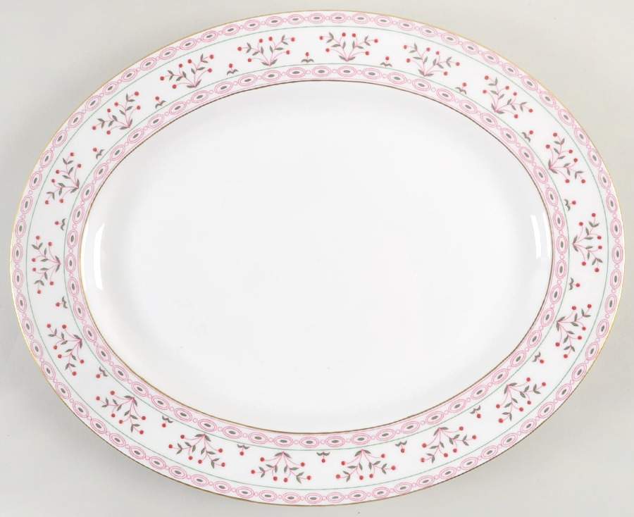 Brittany 15" Oval Serving Platter by Royal Crown Derby-1