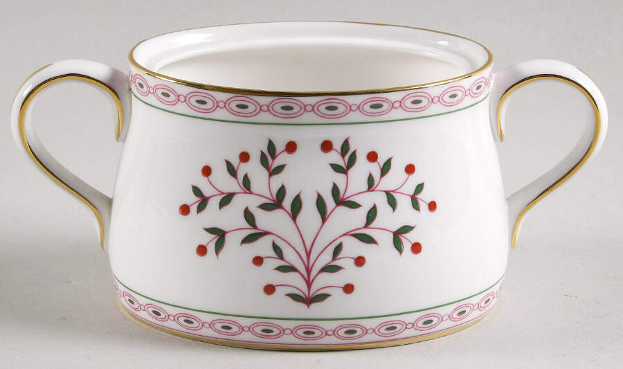 Brittany Sugar Bowl No Lid by Royal Crown Derby-1
