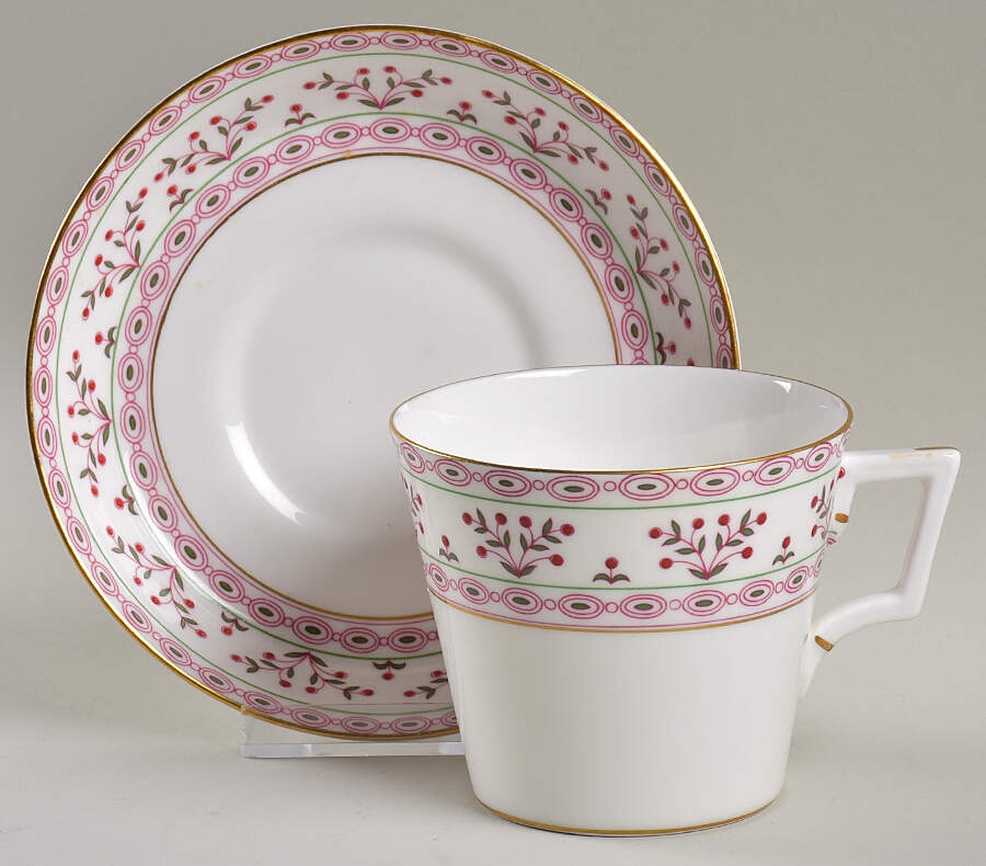 Brittany Oversized Cup & Saucer Set by Royal Crown Derby-1