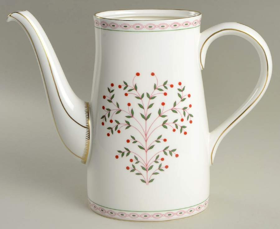 Brittany Coffee Pot No Lid by Royal Crown Derby-1