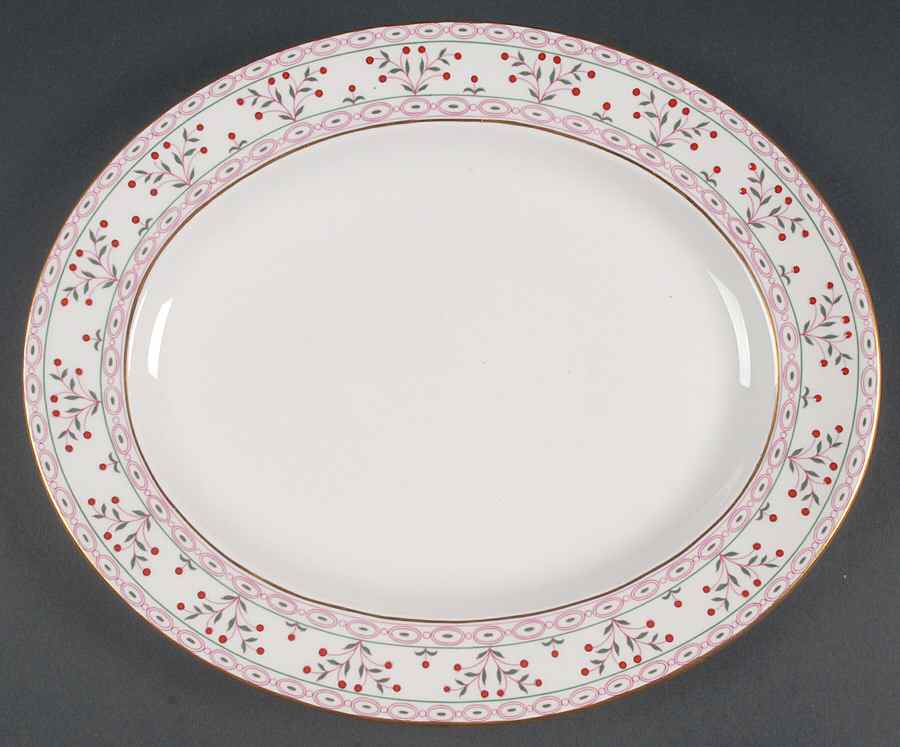 Brittany 13" Oval Serving Platter by Royal Crown Derby-1