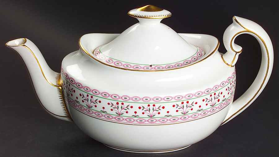 Brittany Teapot & Lid by Royal Crown Derby-1