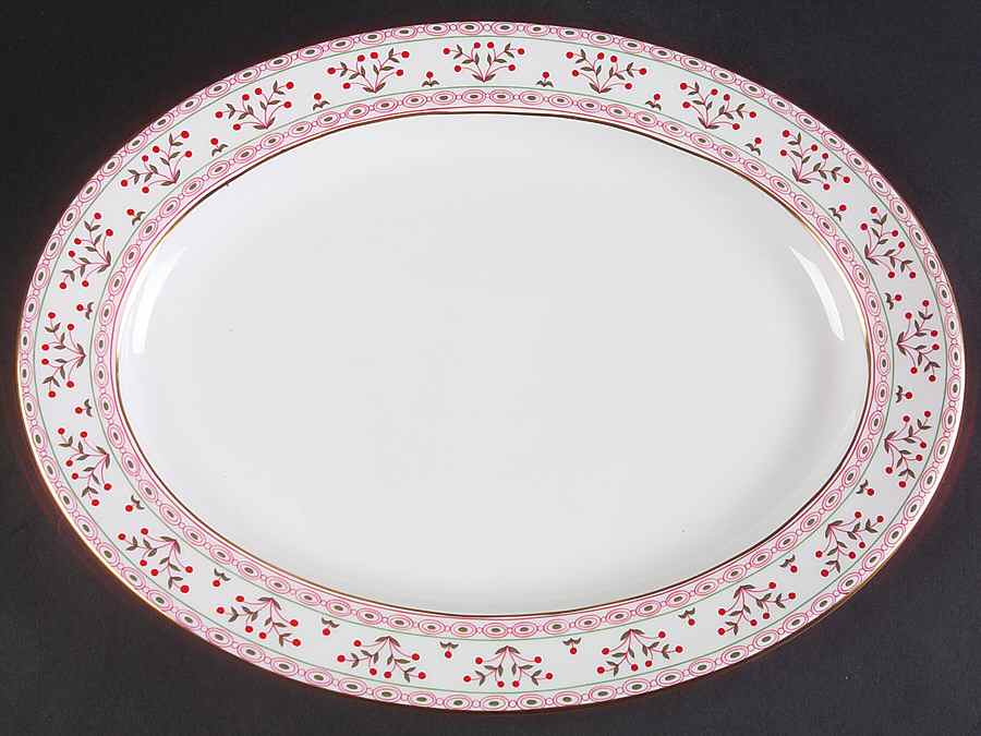 Brittany 16" Oval Serving Platter by Royal Crown Derby-1