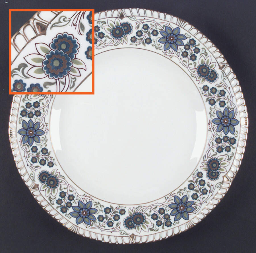 Caliph Dinner Plate by Royal Crown Derby-1