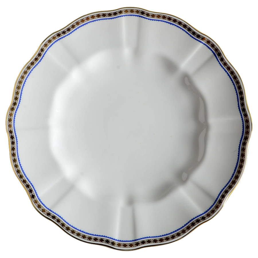 Carlton Blue Dinner Plate by Royal Crown Derby-1