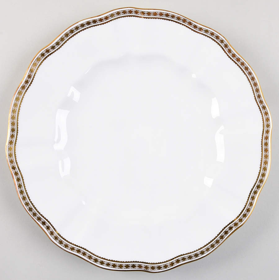 Carlton Gold Dinner Plate by Royal Crown Derby-1
