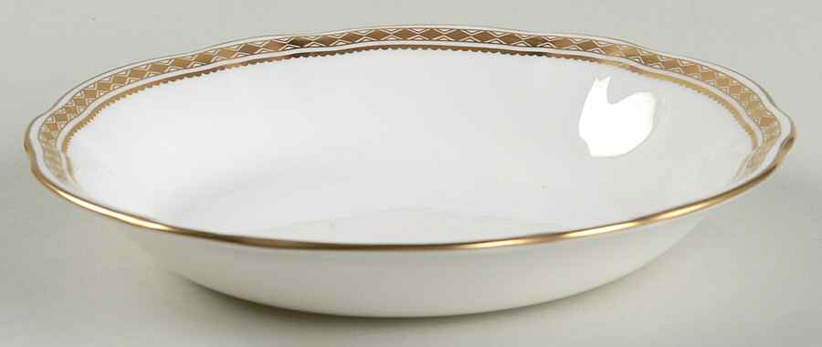 Carlton Gold Coupe Cereal Bowl by Royal Crown Derby-1