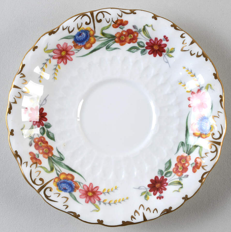 Chatsworth Saucer by Royal Crown Derby-1