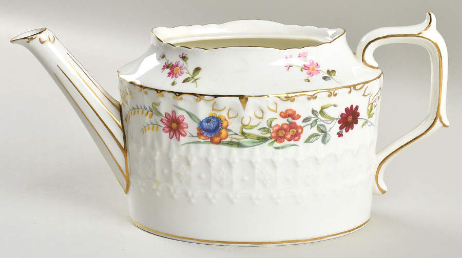 Chatsworth Teapot No Lid by Royal Crown Derby-1