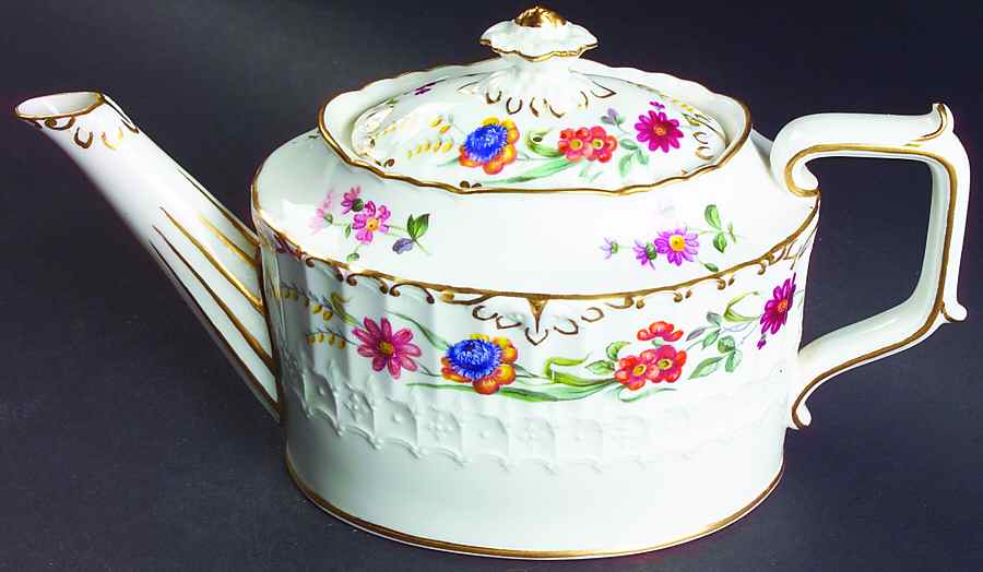 Chatsworth Mini Teapot & Lid by Royal Crown Derby-1