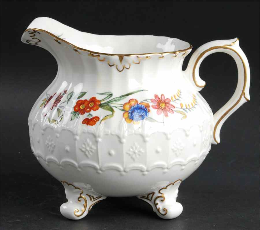 Chatsworth Open Sauce Boat & Underplate by Royal Crown Derby-1