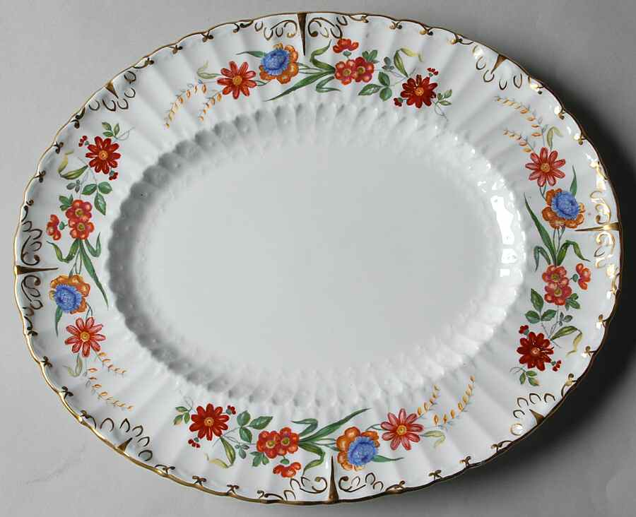 Chatsworth 11" Oval Serving Platter by Royal Crown Derby-1