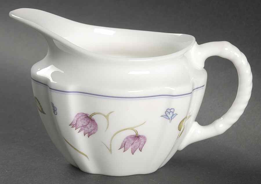 Chatsworth (Scalloped, Fruit) Creamer by Royal Crown Derby-1