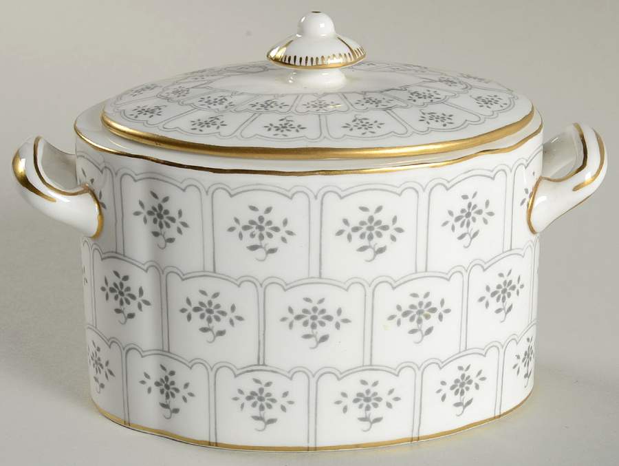 Claridge Sugar Bowl & Lid by Royal Crown Derby-1