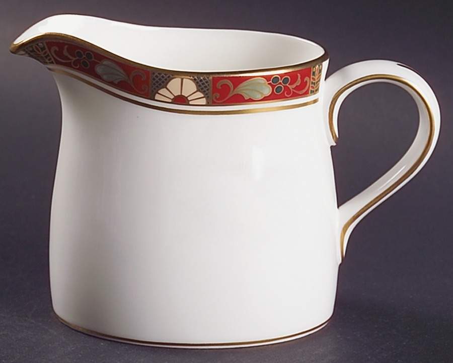Cloisonne Creamer by Royal Crown Derby-1