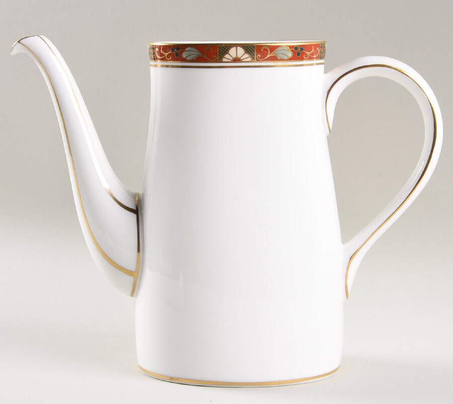 Cloisonne Coffee Pot No Lid by Royal Crown Derby-1