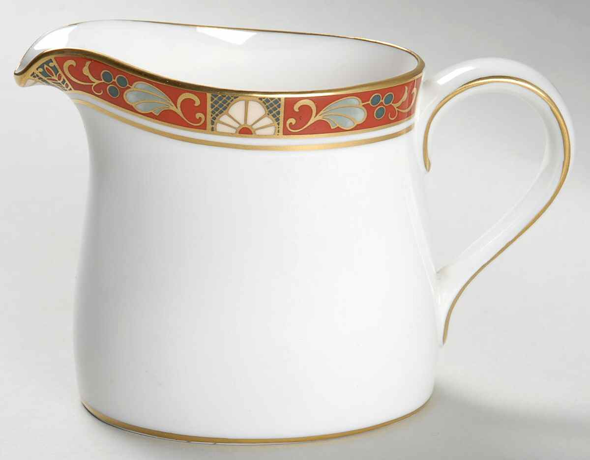 Cloisonne Creamer by Royal Crown Derby-1
