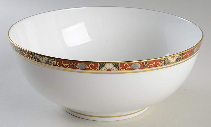Cloisonne 9" Salad Serving Bowl by Royal Crown Derby-1