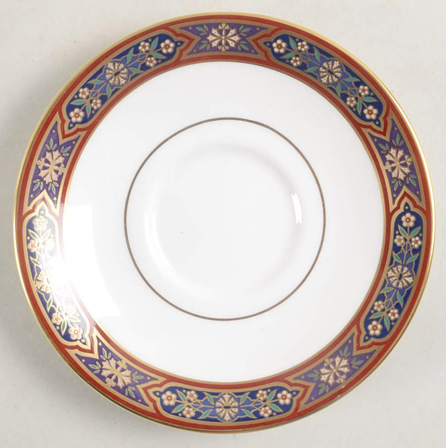 Dauphin Saucer by Royal Crown Derby-1
