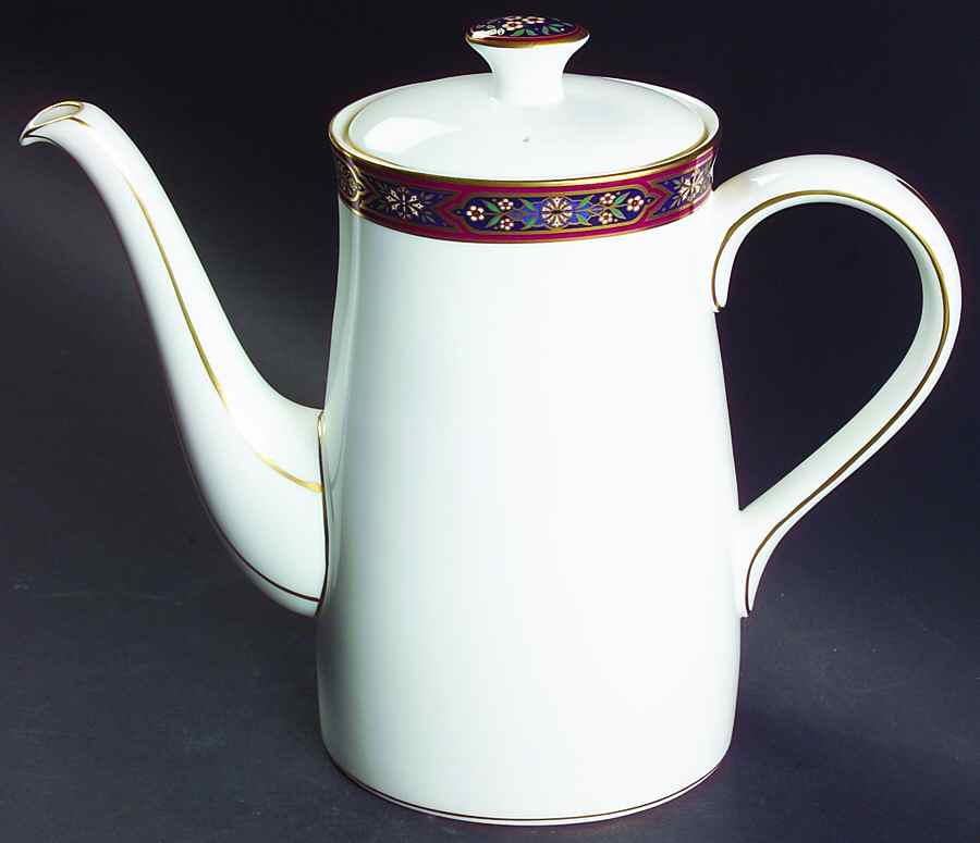 Dauphin Coffee Pot & Lid by Royal Crown Derby-1