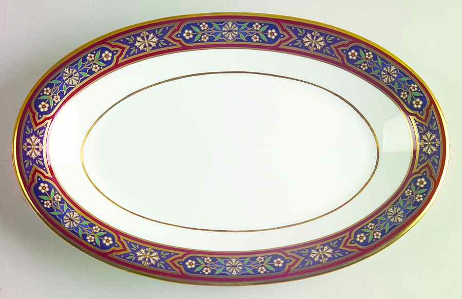 Dauphin Relish/Gravy Underplate by Royal Crown Derby-1