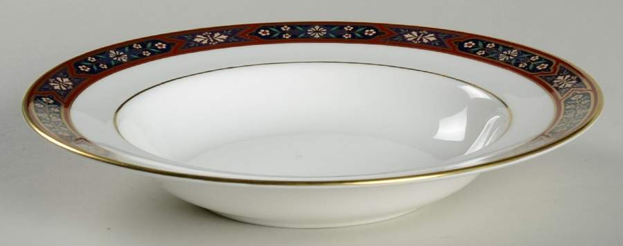 Dauphin Rim Soup Bowl by Royal Crown Derby-1