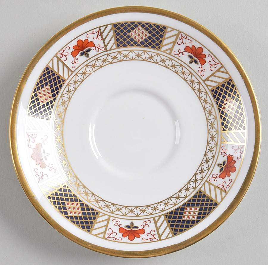 Derby Border Saucer for Flat Cup by Royal Crown Derby-1