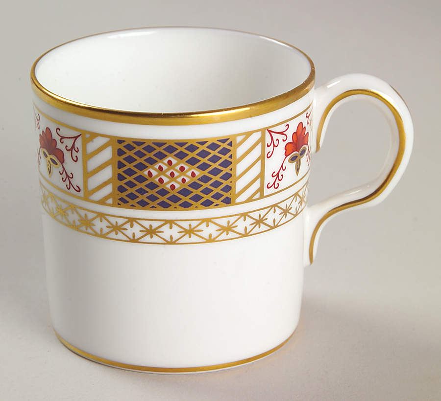 Derby Border Flat Demitasse Cup by Royal Crown Derby-1