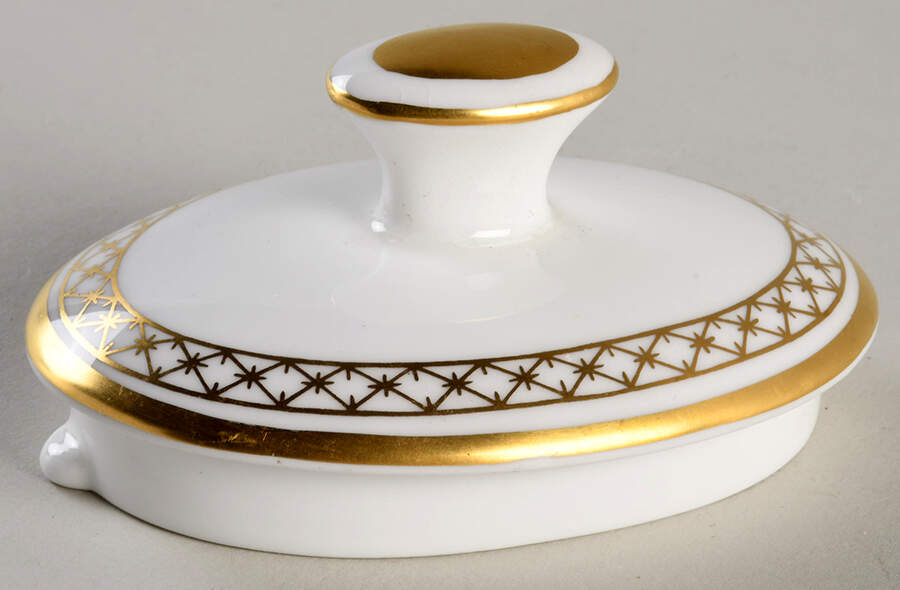 Derby Border Lid for Coffee Pot by Royal Crown Derby-1