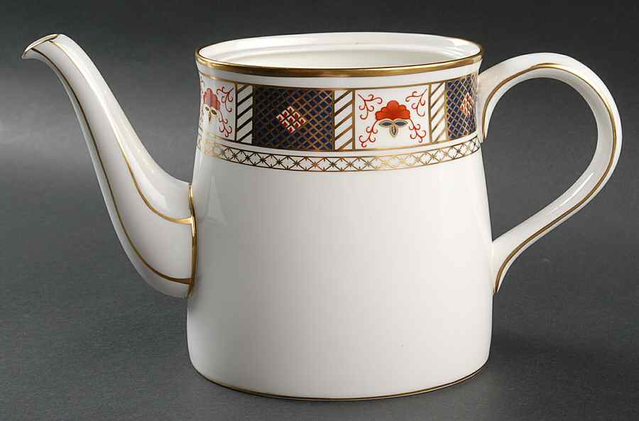 Derby Border Teapot No Lid by Royal Crown Derby-1