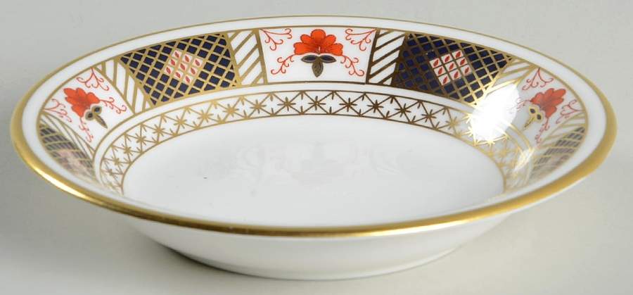 Derby Border Fruit/Dessert (Sauce) Bowl by Royal Crown Derby-1