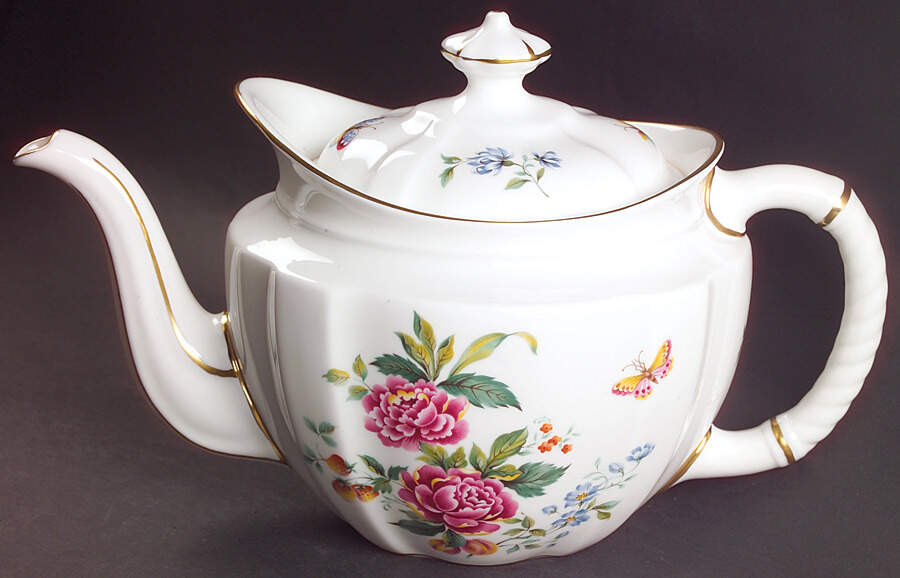 Derby Days (Surrey Shape) Teapot & Lid by Royal Crown Derby-1