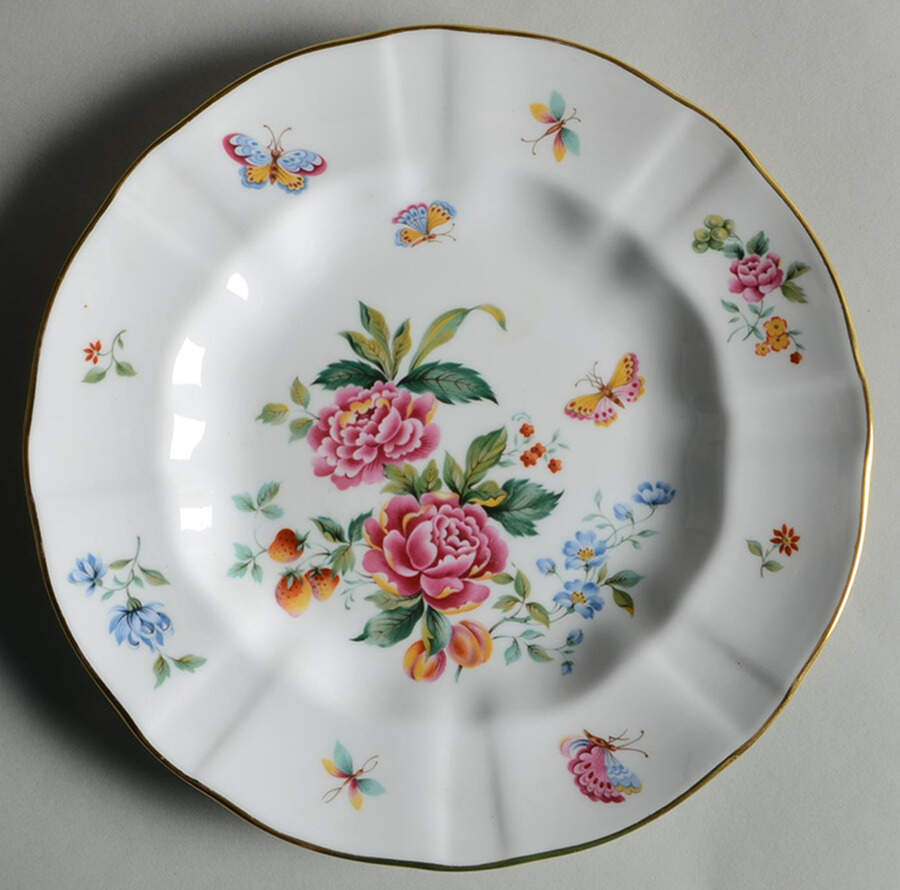 Derby Days (Surrey Shape) Salad Plate by Royal Crown Derby-1
