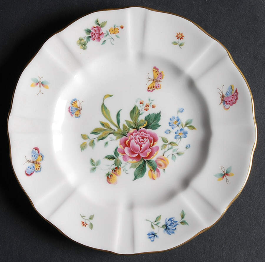 Derby Days (Surrey Shape) Bread & Butter Plate by Royal Crown Derby-1
