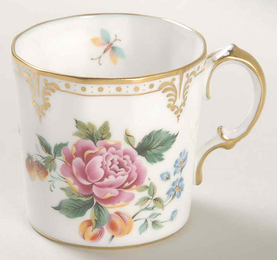 Derby Days (Royal Shape) Flat Demitasse Cup by Royal Crown Derby-1