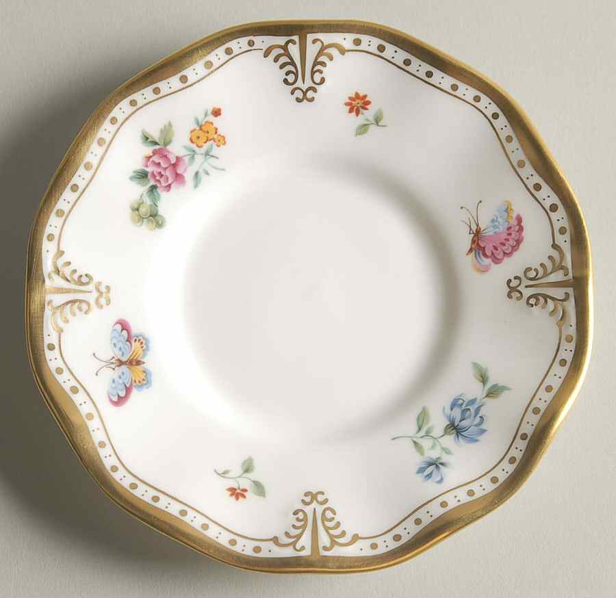 Derby Days (Royal Shape) Saucer for Demitasse Cup by Royal Crown Derby-1