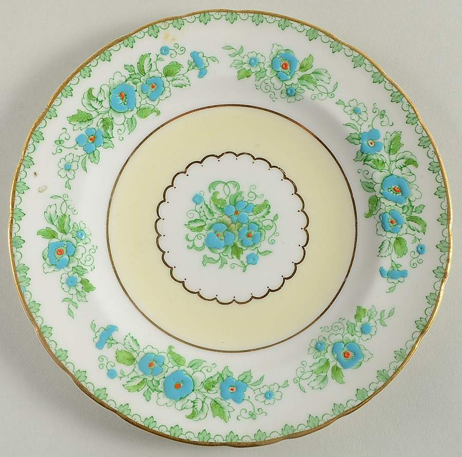 Derby Dale Bread & Butter Plate by Royal Crown Derby-1