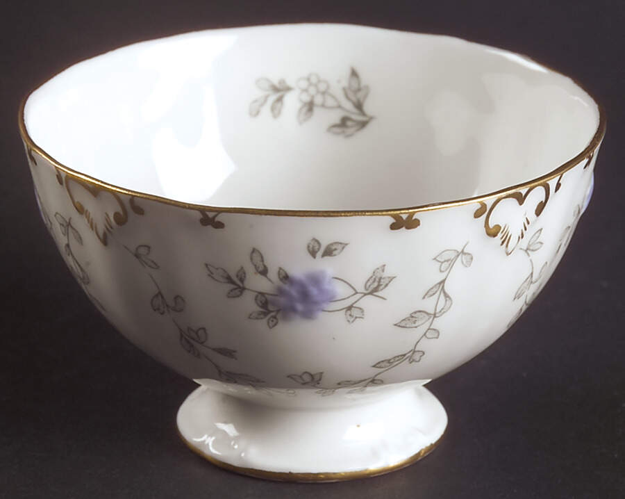 Delphine Open Sugar Bowl by Royal Crown Derby-1