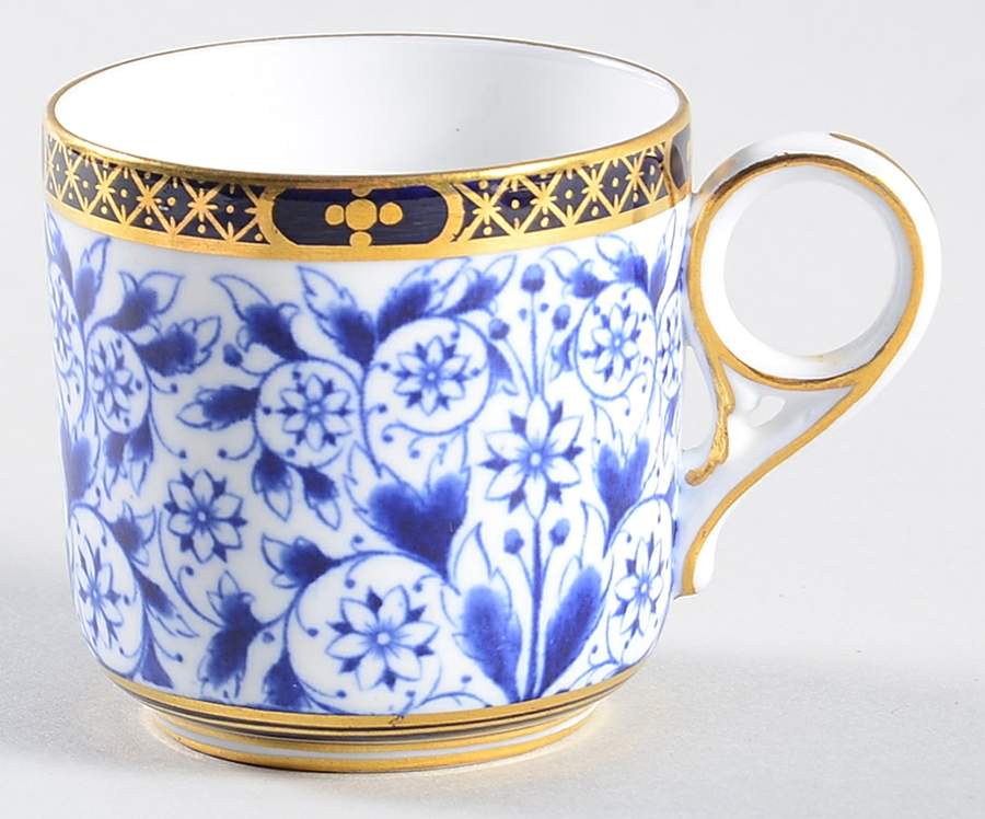Derby Lily Flat Demitasse Cup by Royal Crown Derby-1