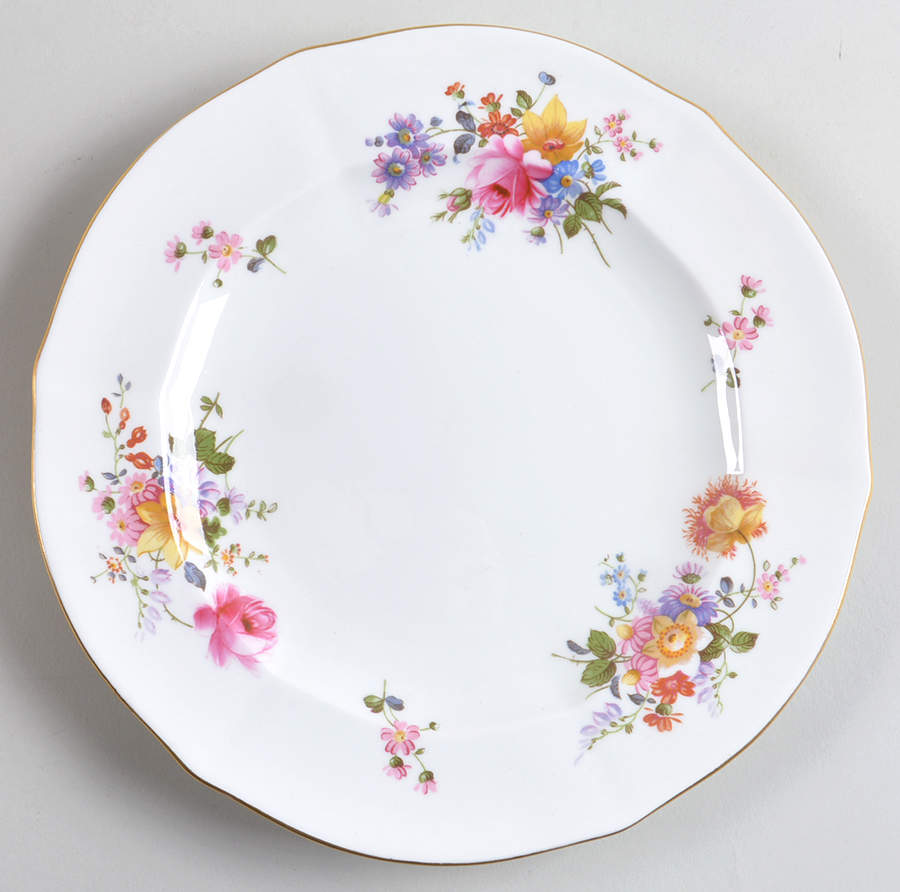 Derby Posies Salad Plate by Royal Crown Derby-1