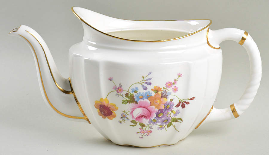 Derby Posies Teapot No Lid by Royal Crown Derby-1