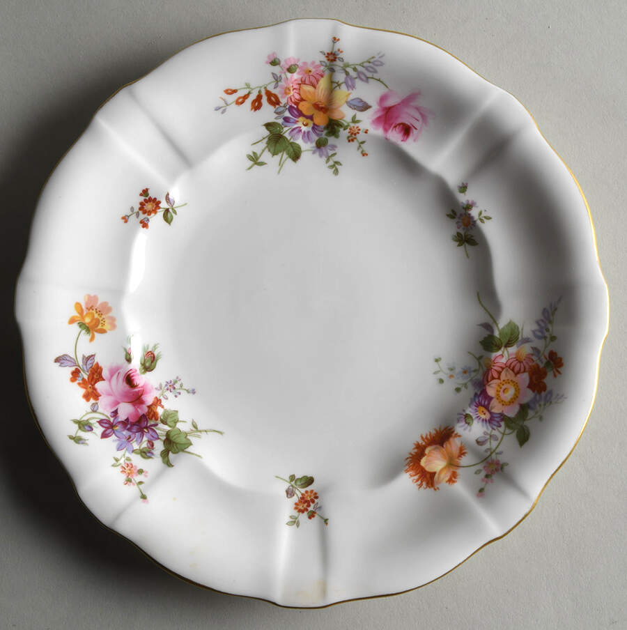 Derby Posies Salad Plate by Royal Crown Derby-1