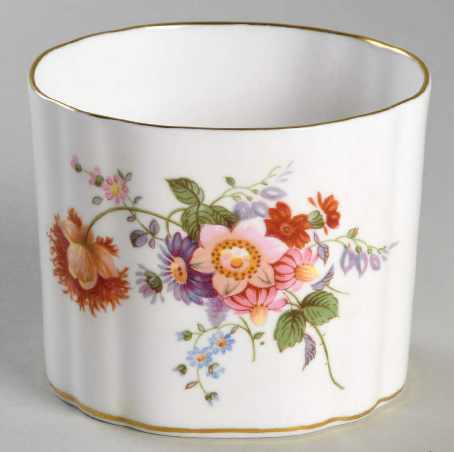 Derby Posies Open Sugar Bowl by Royal Crown Derby-1